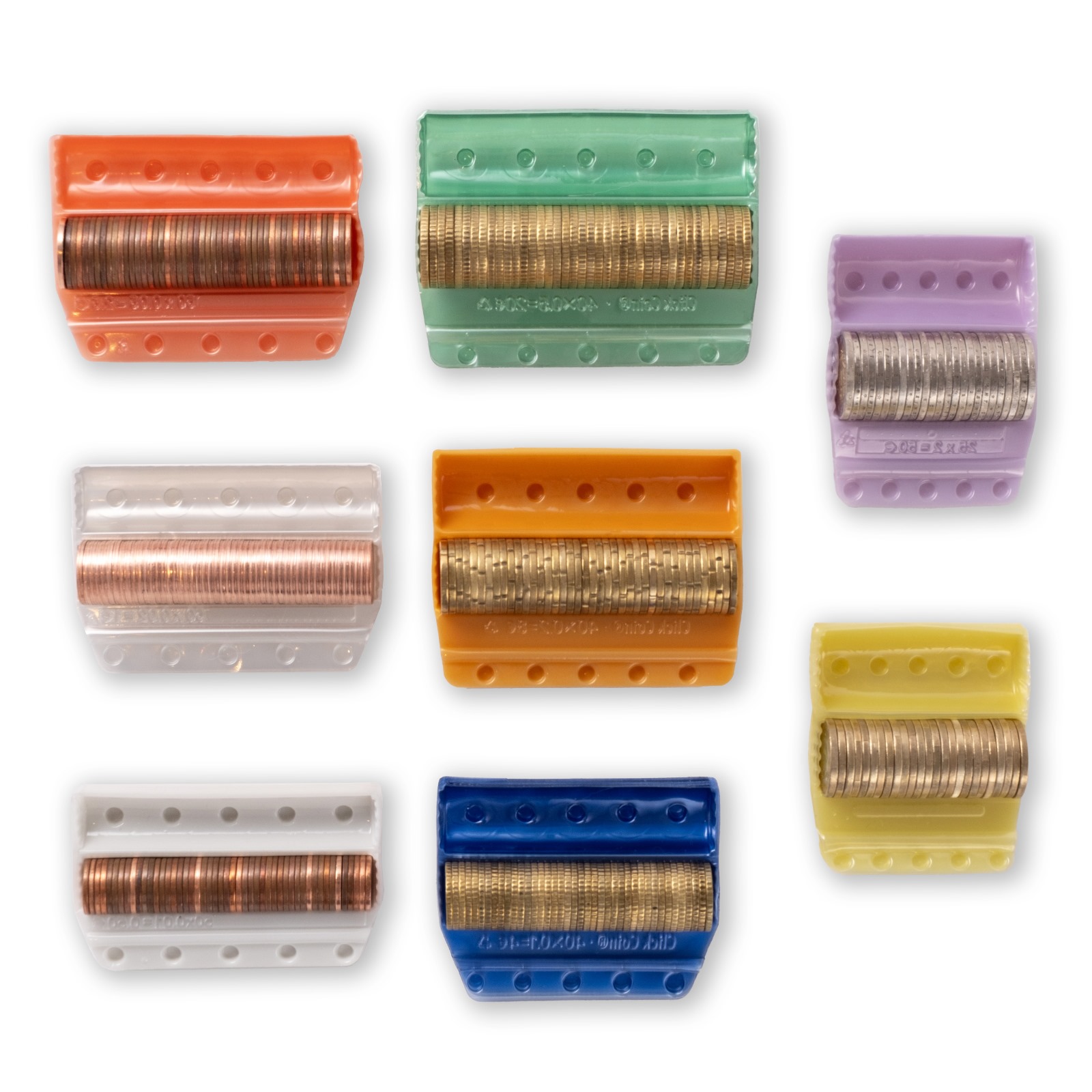 Pack completo – 20 blísteres de cada tipo (160 uds)